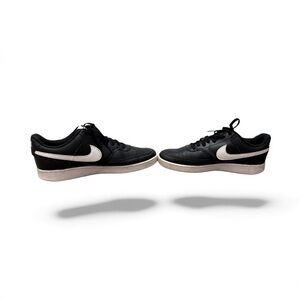 Nike Court Vision Low Sneakers Black White Men’s Size 10